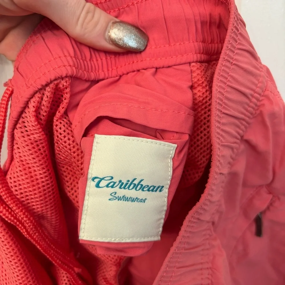 Coral Swim Trunks | Caribbean Swimwear M